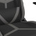 Fotel Gamingowy z Ekoskóry Ergonomiczny Czarno-Szary do Biurka dla Gracza, 9440682