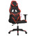 Fotel Gamingowy z Ekoskóry Ergonomiczny Czarno-Czerwony do Biurka, 9440919