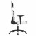 Fotel Gamingowy z Ekoskóry Ergonomiczny Biało-Czarny do Biurka dla Gracza, 9441008