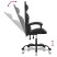 Fotel Gamingowy z Ekoskóry Ergonomiczny Czarno-Wielokolorowy do Biurka, 9441115