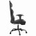 Fotel Gamingowy z Ekoskóry z Podnóżkiem Ergonomiczny Czarno-Szary do Biurka, 9441262
