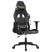 Fotel Gamingowy z Ekoskóry Ergonomiczny Czarno-Wielokolorowy do Biurka, 9441439