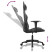 Fotel Gamingowy z Ekoskóry Ergonomiczny Czarno-Wielokolorowy do Biurka, 9441440