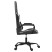 Fotel Gamingowy z Ekoskóry Ergonomiczny Czarno-Biały do Biurka dla Gracza, 9441674