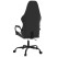 Fotel Gamingowy z Ekoskóry Ergonomiczny Czarno-Biały do Biurka dla Gracza, 9441675