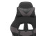 Fotel Gamingowy z Ekoskóry Obrotowy Ergonomiczny Czarno-Szary do Biurka, 9441732