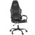 Fotel Gamingowy z Ekoskóry Ergonomiczny Czarno-Wielokolorowy do Biurka, 9441772