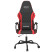 Fotel Gamingowy z Ekoskóry Ergonomiczny Czarno-Czerwony do Biurka, 9441798