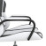 Fotel Gamingowy z Ekoskóry Ergonomiczny Biało-Czarny do Biurka dla Gracza, 9441873