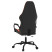 Fotel Gamingowy z Ekoskóry Ergonomiczny Czarno-Pomarańczowy do Biurka, 9442039