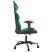 Fotel Gamingowy z Ekoskóry Ergonomiczny Czarno-Zielony do Biurka dla Gracza, 9442185