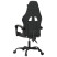 Fotel Gamingowy z Ekoskóry Ergonomiczny Czarno-Wielokolorowy do Biurka, 9442244
