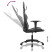 Fotel Gamingowy z Ekoskóry Ergonomiczny Czarno-Biały do Biurka dla Gracza, 9442919