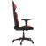 Fotel Gamingowy z Ekoskóry Ergonomiczny Czarno-Czerwony do Biurka, 9442985