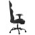Fotel Gamingowy z Ekoskóry z Podnóżkiem Ergonomiczny Czarny do Biurka, 9443149