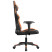Fotel Gamingowy z Ekoskóry Ergonomiczny Czarno-Pomarańczowy do Biurka, 9443176