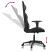 Fotel Gamingowy z Ekoskóry Ergonomiczny Czarno-Szary do Biurka dla Gracza, 9443206