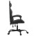 Fotel Gamingowy z Ekoskóry Ergonomiczny Czarno-Szary do Biurka dla Gracza, 9443244