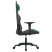 Fotel Gamingowy z Ekoskóry Ergonomiczny Czarno-Zielony do Biurka dla Gracza, 9443477