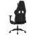 Fotel Gamingowy z Ekoskóry z Podnóżkiem Ergonomiczny Czarno-Biały do Biurka, 9443840