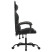 Fotel Gamingowy z Ekoskóry Ergonomiczny Czarno-Wielokolorowy do Biurka, 9444031