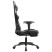 Fotel Gamingowy z Ekoskóry z Podnóżkiem Ergonomiczny Czarno-Biały do Biurka, 9444249
