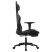 Fotel Gamingowy z Ekoskóry z Podnóżkiem Ergonomiczny Czarny do Biurka, 9444276