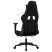 Fotel Gamingowy z Ekoskóry z Podnóżkiem Ergonomiczny Czarny do Biurka, 9444277