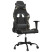 Fotel Gamingowy z Ekoskóry Ergonomiczny Czarno-Wielokolorowy do Biurka, 9444504