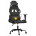 Fotel Gamingowy z Ekoskóry Ergonomiczny Czarno-Wielokolorowy do Biurka, 9444510