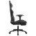 Fotel Gamingowy z Ekoskóry z Podnóżkiem Ergonomiczny Czarno-Szary do Biurka, 9444522