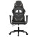 Fotel Gamingowy z Ekoskóry Ergonomiczny Czarno-Wielokolorowy do Biurka, 9444550
