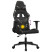 Fotel Gamingowy z Ekoskóry Ergonomiczny Czarno-Wielokolorowy do Biurka, 9444553