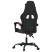 Fotel Gamingowy z Ekoskóry Ergonomiczny Czarno-Czerwony do Biurka, 9444614