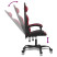 Fotel Gamingowy z Ekoskóry Ergonomiczny Czarno-Czerwony do Biurka, 9444615