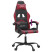 Fotel Gamingowy z Ekoskóry Ergonomiczny Czarno-Czerwony do Biurka, 9444616