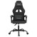 Fotel Gamingowy z Ekoskóry Obrotowy Ergonomiczny Czarny do Biurka, 9445058
