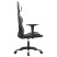 Fotel Gamingowy z Ekoskóry Ergonomiczny Czarno-Biały do Biurka dla Gracza, 9445249