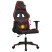 Fotel Gamingowy z Ekoskóry Ergonomiczny Czarno-Czerwony do Biurka, 9445336