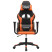 Fotel Gamingowy z Ekoskóry Ergonomiczny Czarno-Pomarańczowy do Biurka, 9445413