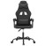 Fotel Gamingowy z Ekoskóry Ergonomiczny z Podłokietnikami Czarny do Biurka, 9445525
