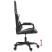 Fotel Gamingowy z Ekoskóry Ergonomiczny Czarno-Biały do Biurka dla Gracza, 9445768