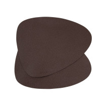 Maty stołowe FEMELO brązowe, zestaw 2 szt. 38cm HOMLA