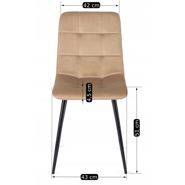 Stół Z 4 Krzesłami Zestaw Okrągły 90cm Komplet Do Salonu Jadalni Kuchni, 9456286