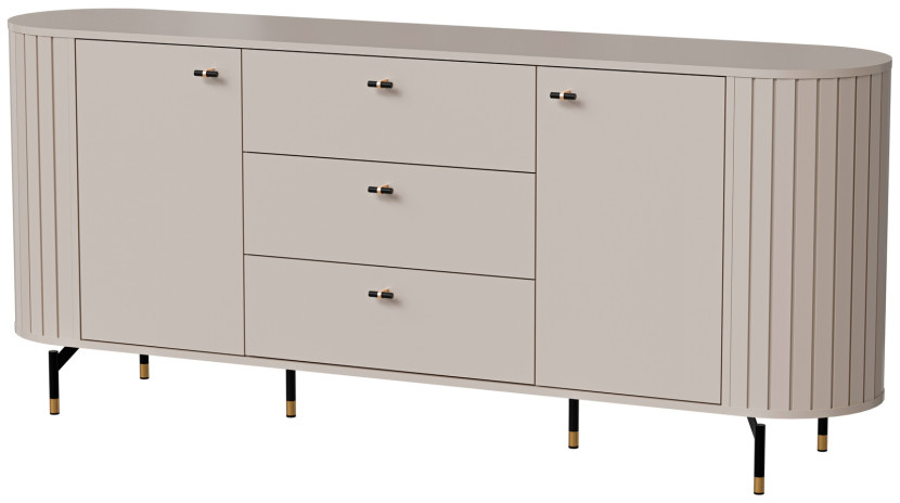 Komoda do salonu 190 cm kaszmir ZELDA, 9464558