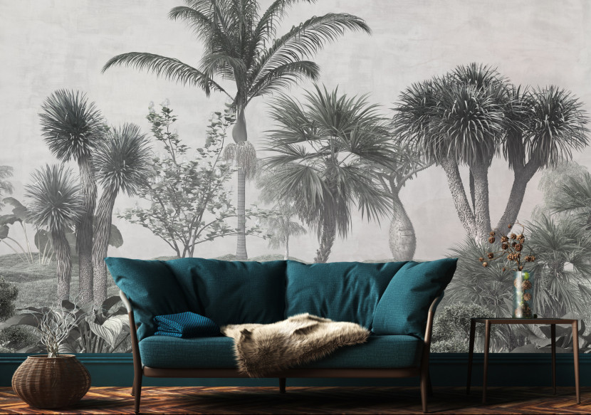 Fototapeta Ścienna Tropikalne DRZEWA Las Natura 208x146cm, 946788