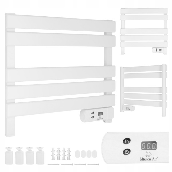 Grzejnik łazienkowy LYON 150W White, 9471719