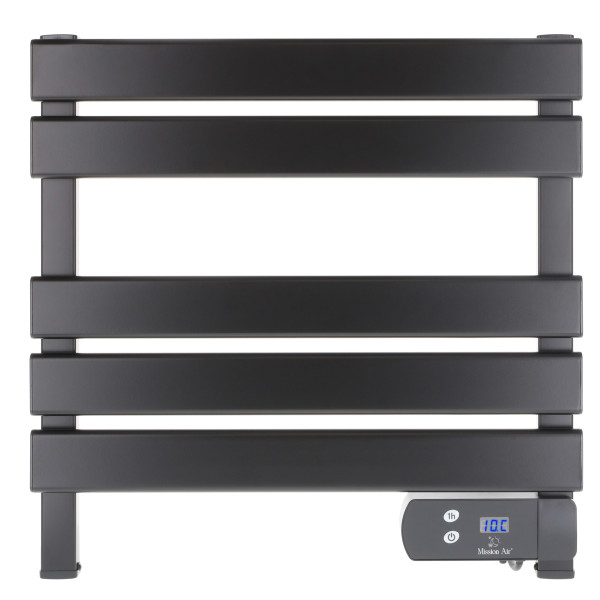 Grzejnik łazienkowy LYON 150W Black, 9471787