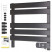 Grzejnik łazienkowy LYON 150W Black, 9471788