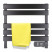 Grzejnik łazienkowy LYON 150W Black, 9471791